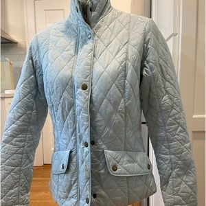 Barbour jacket. Light Blue. Size 8